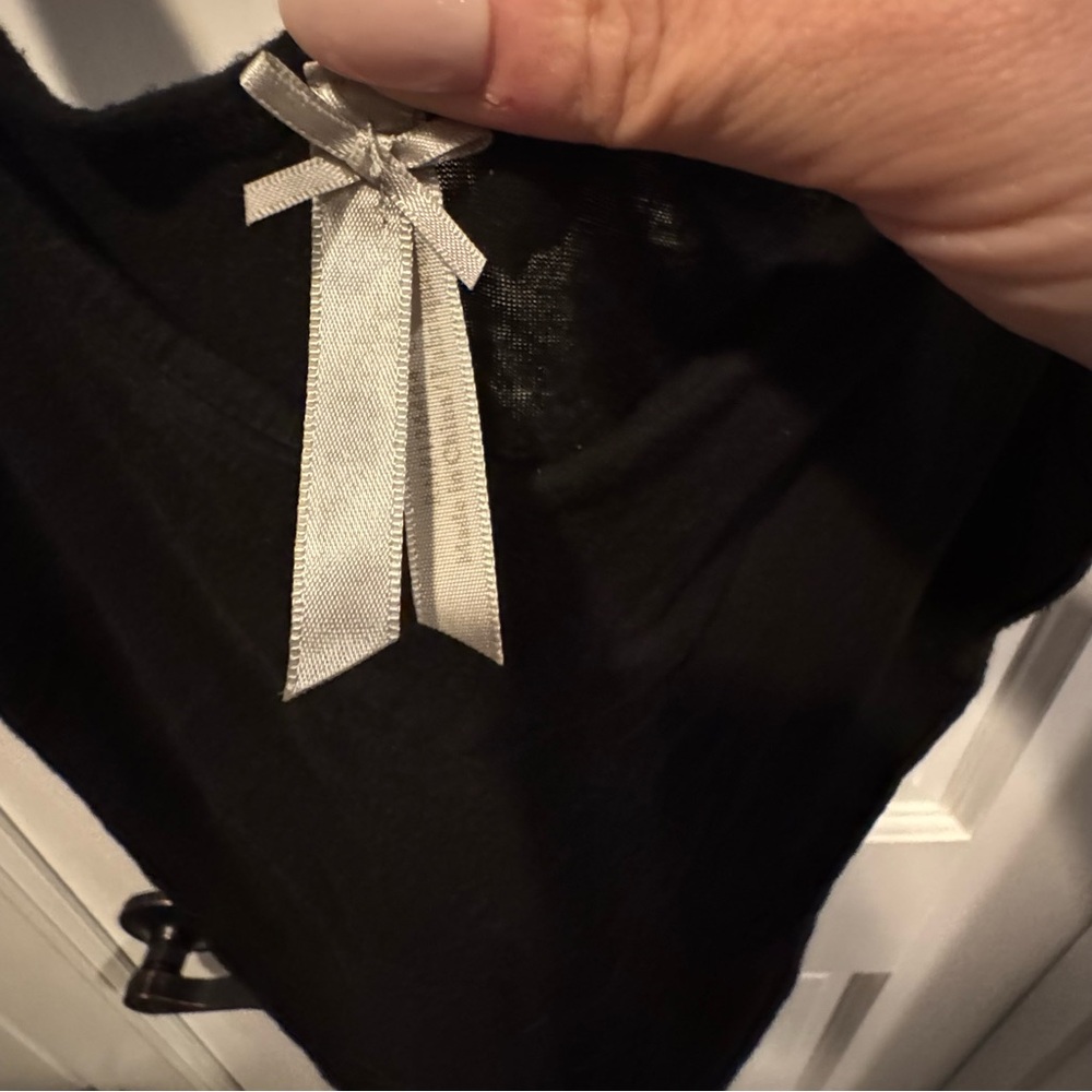 Black Camisole Tank Top - Picture 3 of 3